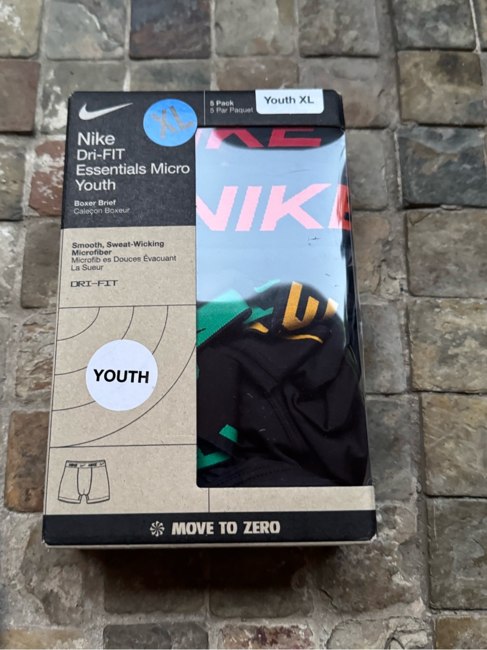 Nike Dri-FIT Essentials Micro Youth Boxer Briefs